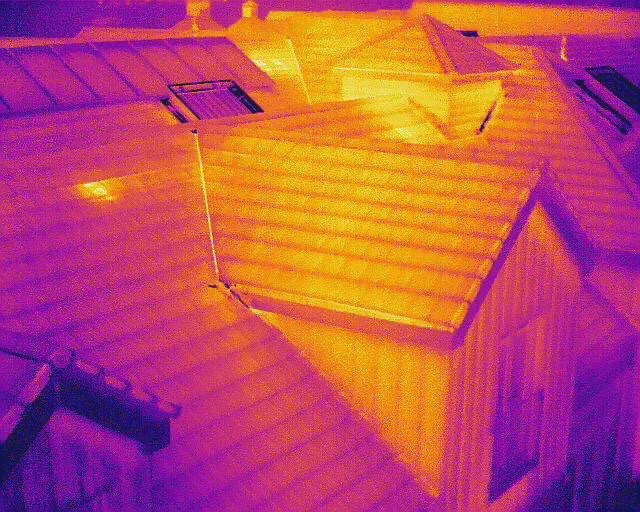 Thermal Imaging Roof Survey Image Norwich